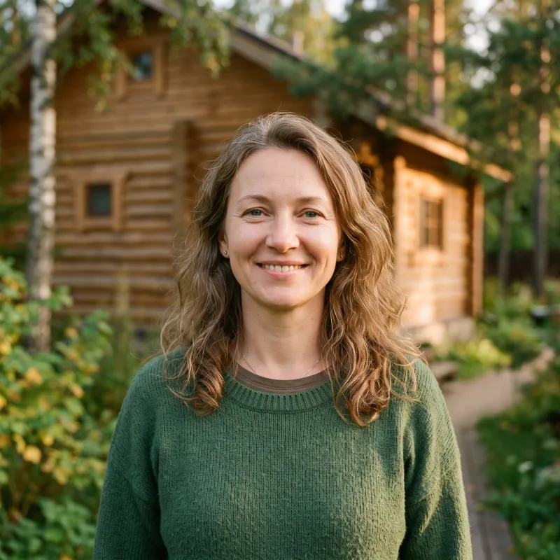 Марина Носова — владелица бани 42 м²