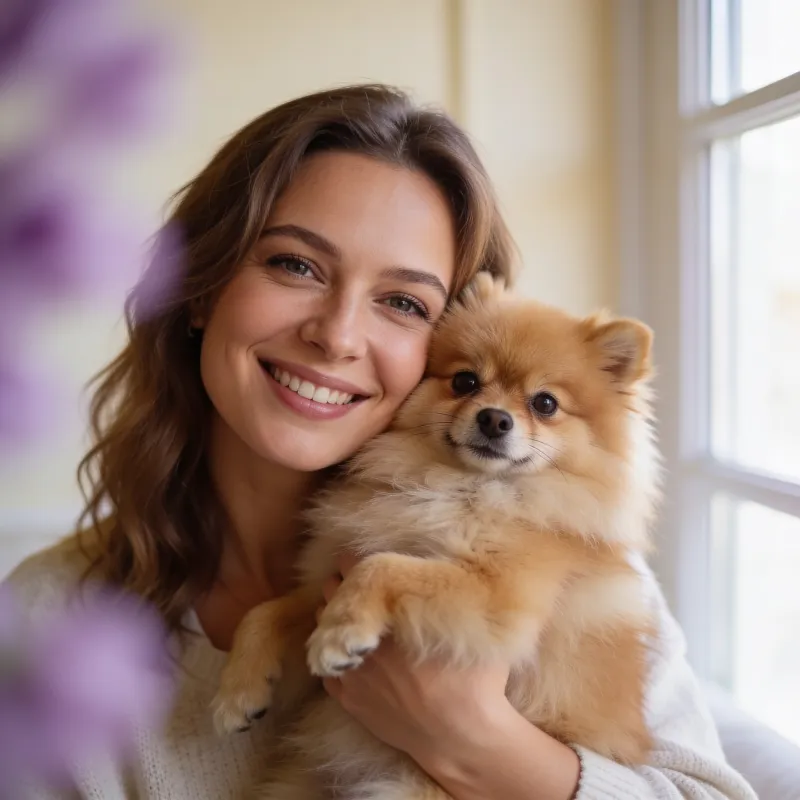 Екатерина М., хозяйка шпица Марсика