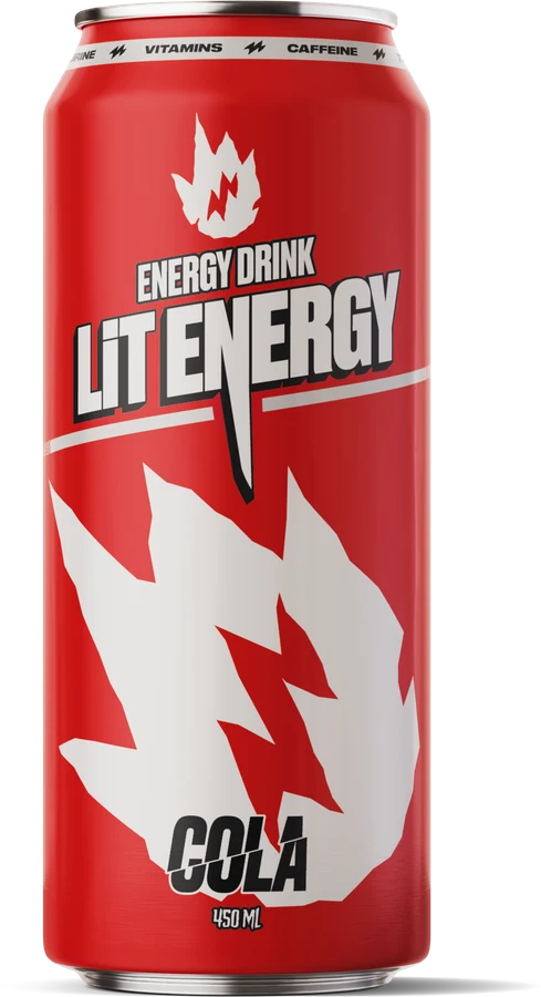 Банка LIT Energy Кола, красная